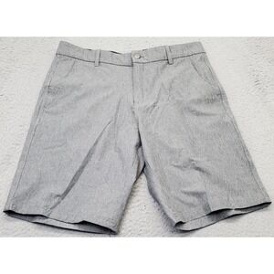 Crivit Chino Shorts Mens 32 Gray Casual Stretch Quick Dry Lightweight Outdoor